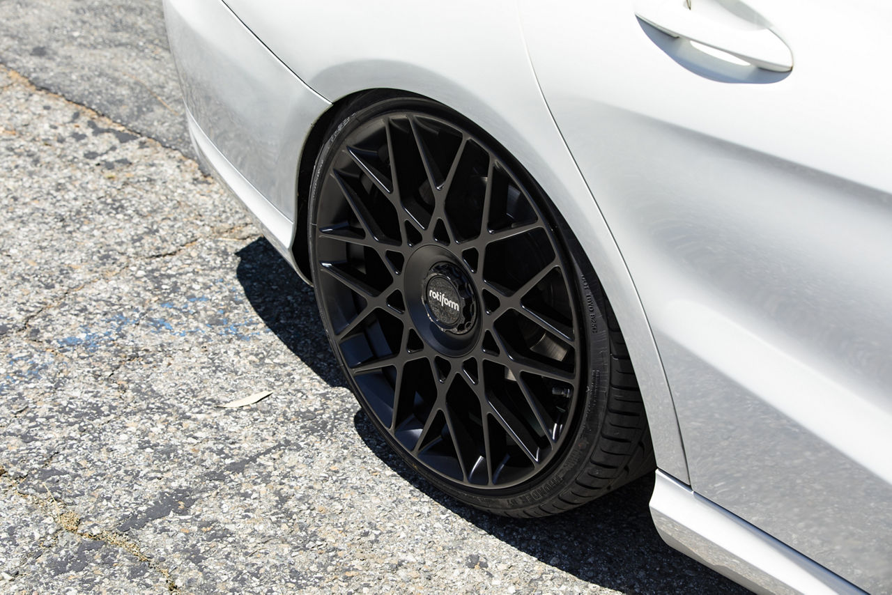 2020 Mercedes-Benz CLA250 - Rotiform BLQ-C - Black | Rotiform